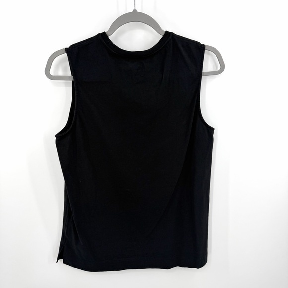 Everlane 100% Organic Cotton Muscle Tank in black Size S NWOT - Picture 6 of 6